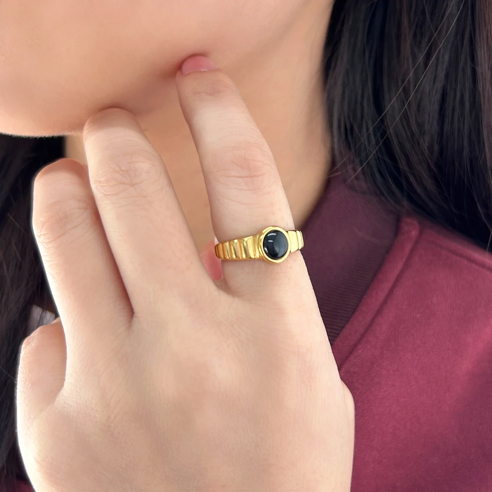 Кольцо из нержавеющей стали 304L для пары подарочное ювелирное изделие с настоящим