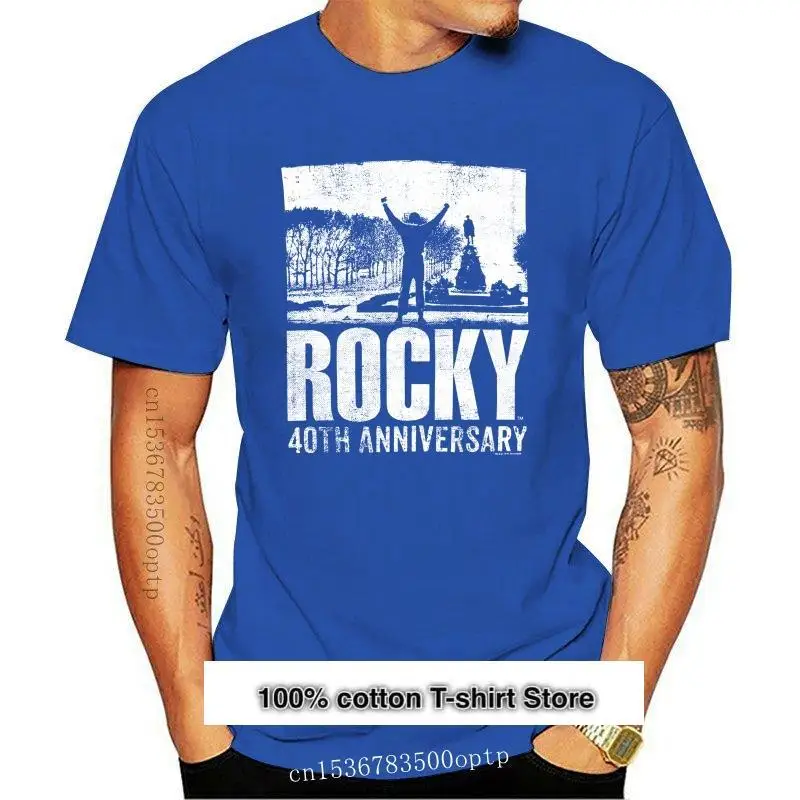 

Camiseta de la фильм Rocky Balboa, nueva camiseta de Running Steps Boxing de algodón negro черные, Таллы SM - 5XL