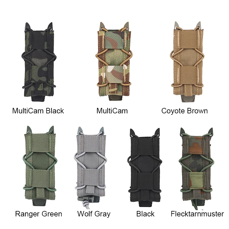 

IDOGEAR Hunting Molle Tactical 9mm Magazine Pouch Outdoor Sports Multi-function Molle Military Mag Carrier Airsoft Accessories