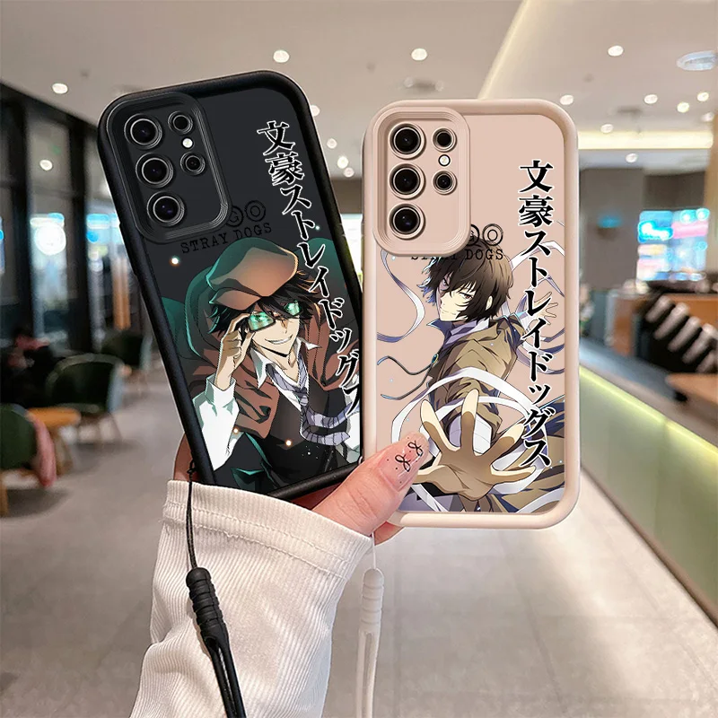 Чехол Bungo для телефона с изображением бродячих псов из аниме веревочка глаз