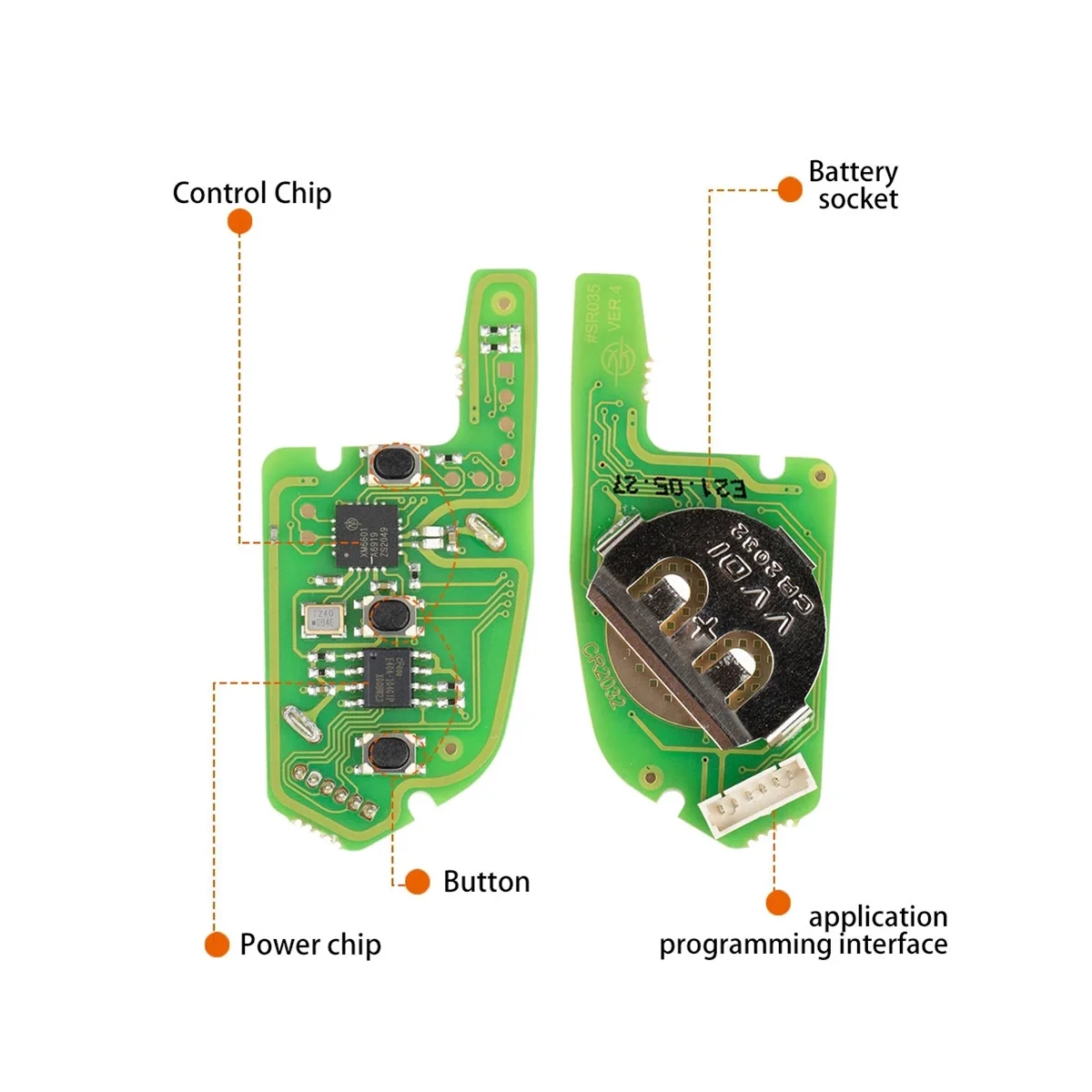 Универсальный проводной пульт дистанционного управления для Xhorse XKKF03EN брелок с 3