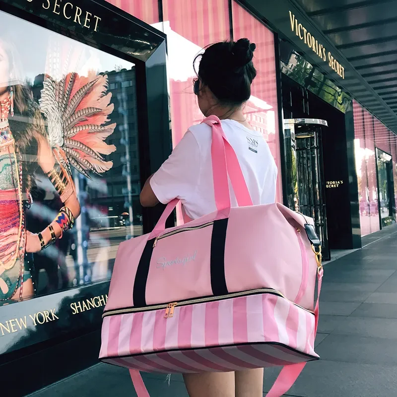 Gym Bags Fashion Women Men Fitness Bags 2022 Large Capacity Training Bags Mulitfunction Portable Yoga Swimming Travel  Backpack