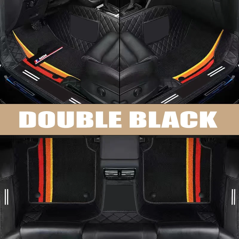 

Автомобильные коврики на заказ для Infiniti QX80 2013-2017, два ряда и два сиденья, автомобильные ковры, аксессуары для ног