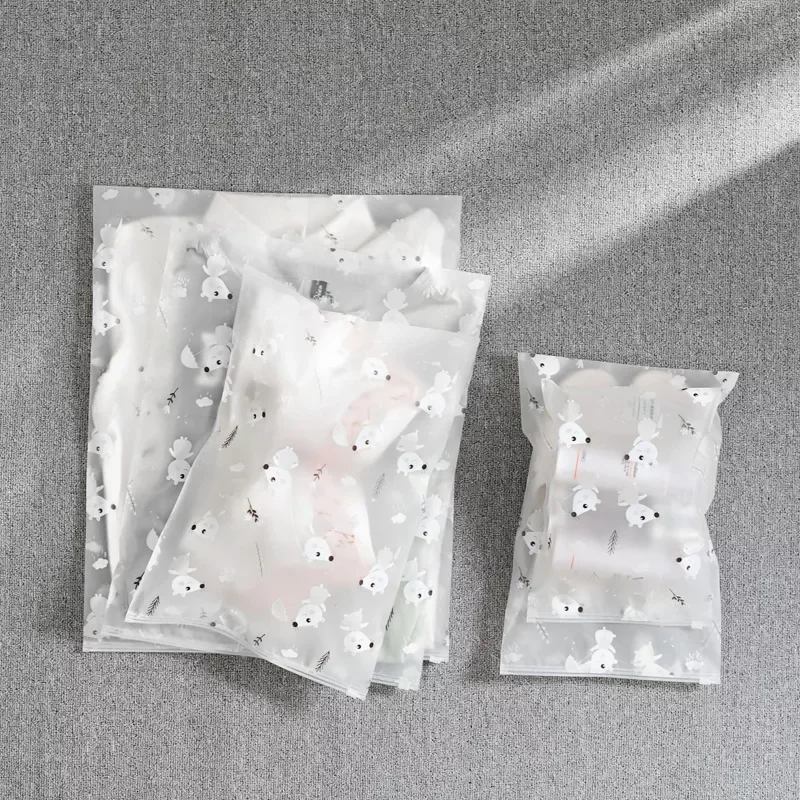 

Clothes Storage Bags Vacuum Bags for Shoes Makeup Underwear Zipper Lock Self Seal Wardrobe Storage Bags Organization