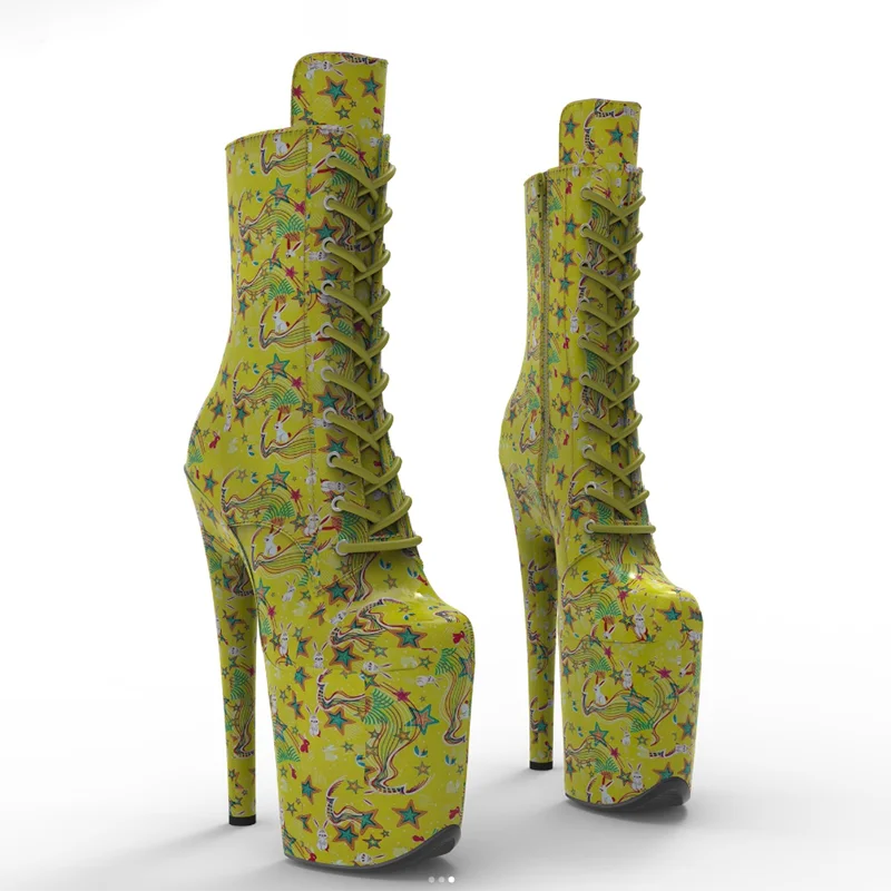 

Женские ботильоны на высоком каблуке 20 см/8 дюймов