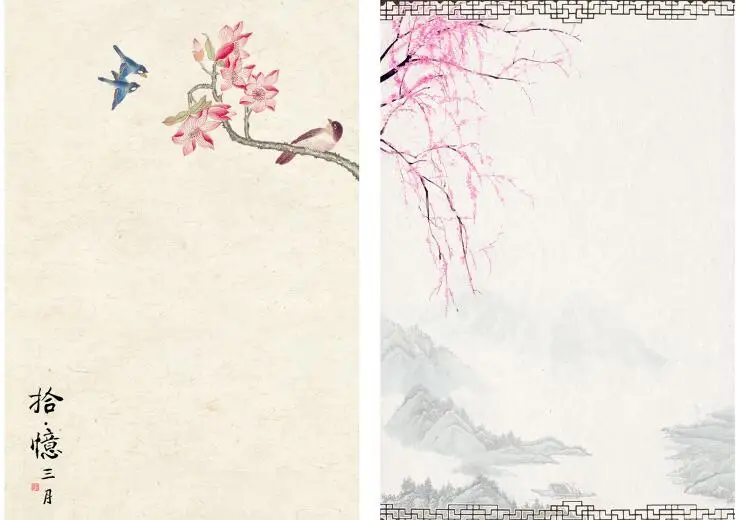 

AS3020 Chinese Style Green Plants Print Art Canvas Poster For Living Room Decor Home Wall Picture