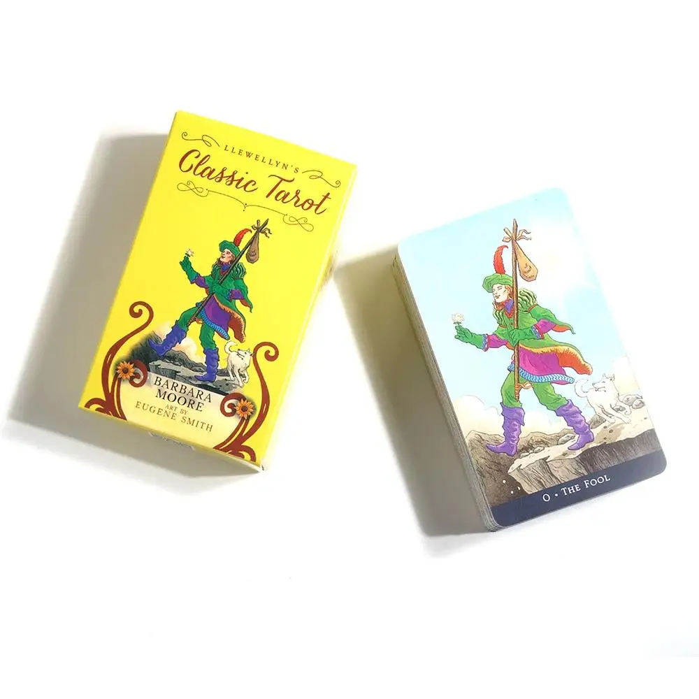 Classic Tarot Barbara Moore Deck Fortune-telling Oracle Cards With PDF Guidebook