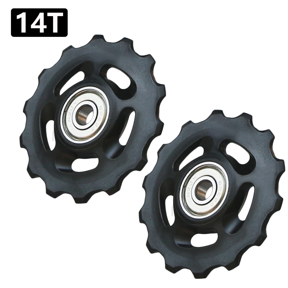 

11T 12T 13T 14T Bearing Bicycle Rear Guide Wheel Bicycle Rear Derailleur Pulley Jockey Rear Derailleur Pulley Roller Light Weigh