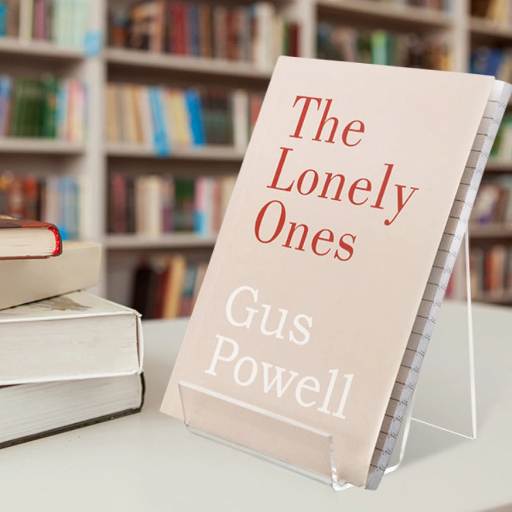 

5piece Easy-to Transparent Book Holder Sturdy And Versatile Transparent Book Stand Wide Application