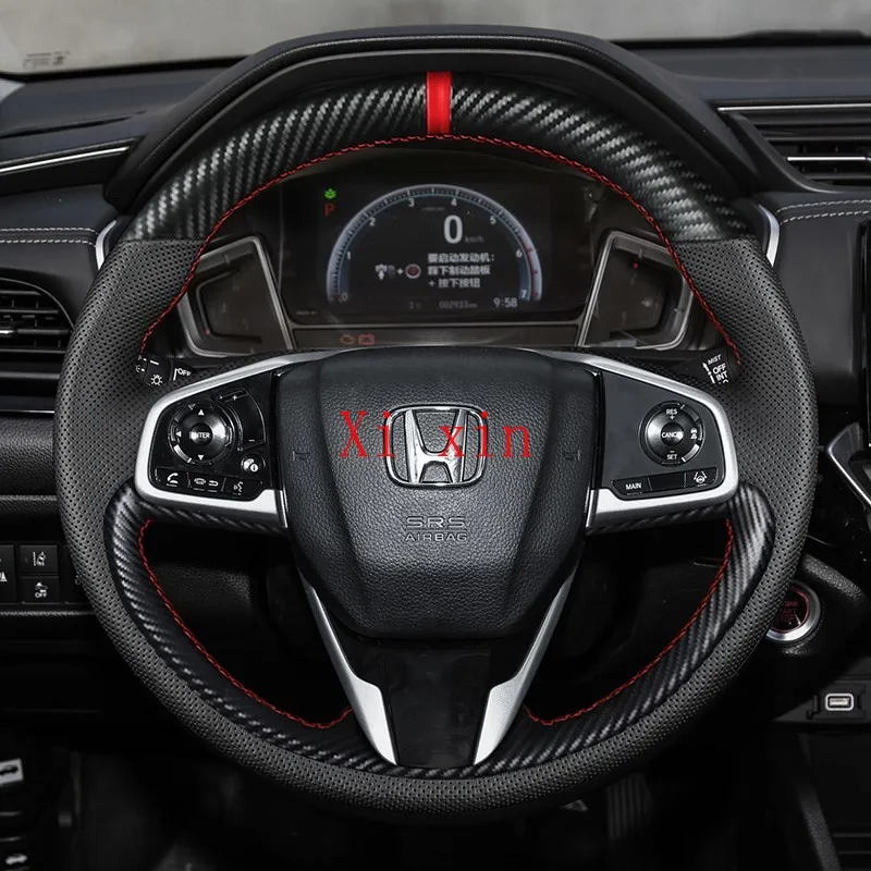 

Чехол на руль из углеродного волокна для Honda Civic XRV Crider Envix Breeze Accord Vezel CRV City