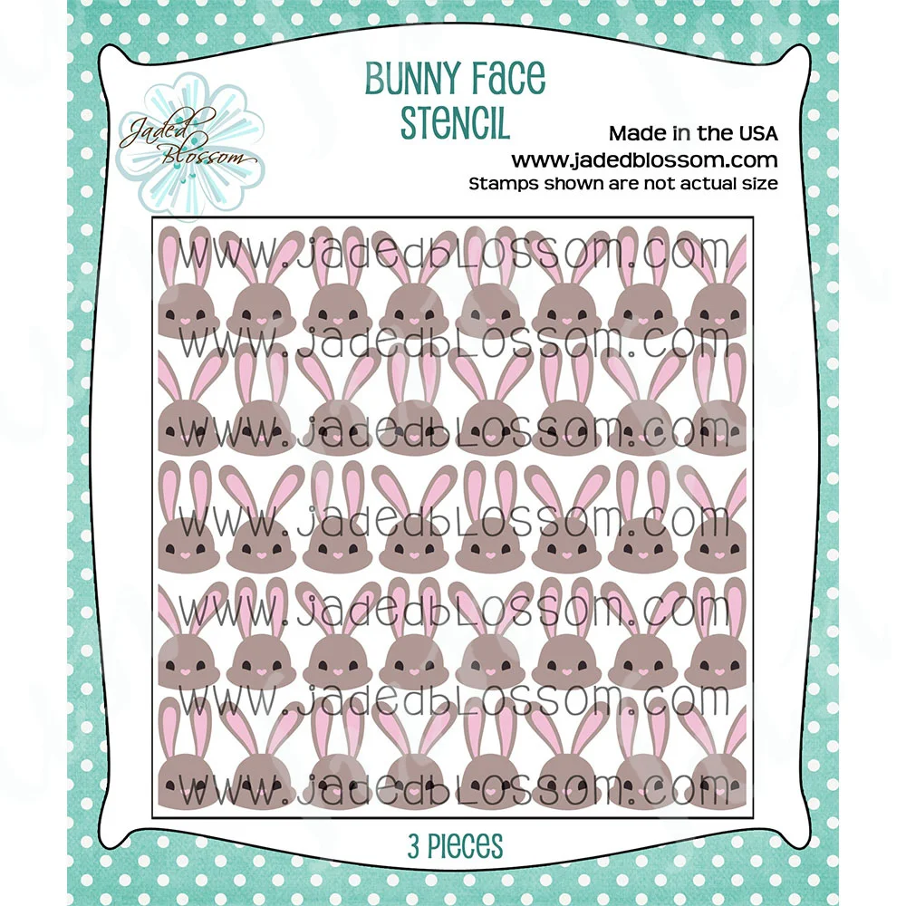 Трафареты с изображением Пасхальных Кроликов многоразовые трафареты для