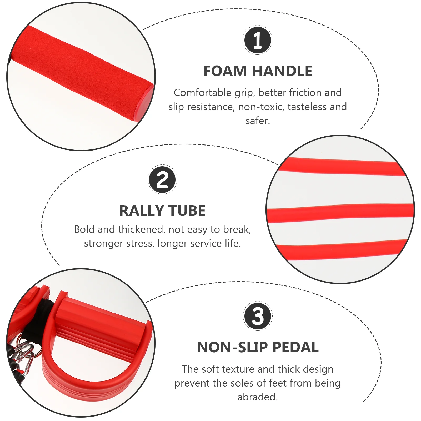 Натяжитель педали тянущая веревка тренировка йога бейсбол практичное