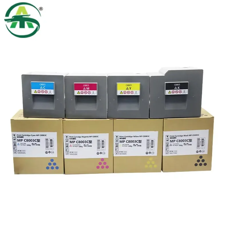 4 шт./компл. MPC8002 тонер-картридж для Ricoh MP C6502 8002 тонер копировальных аппаратов