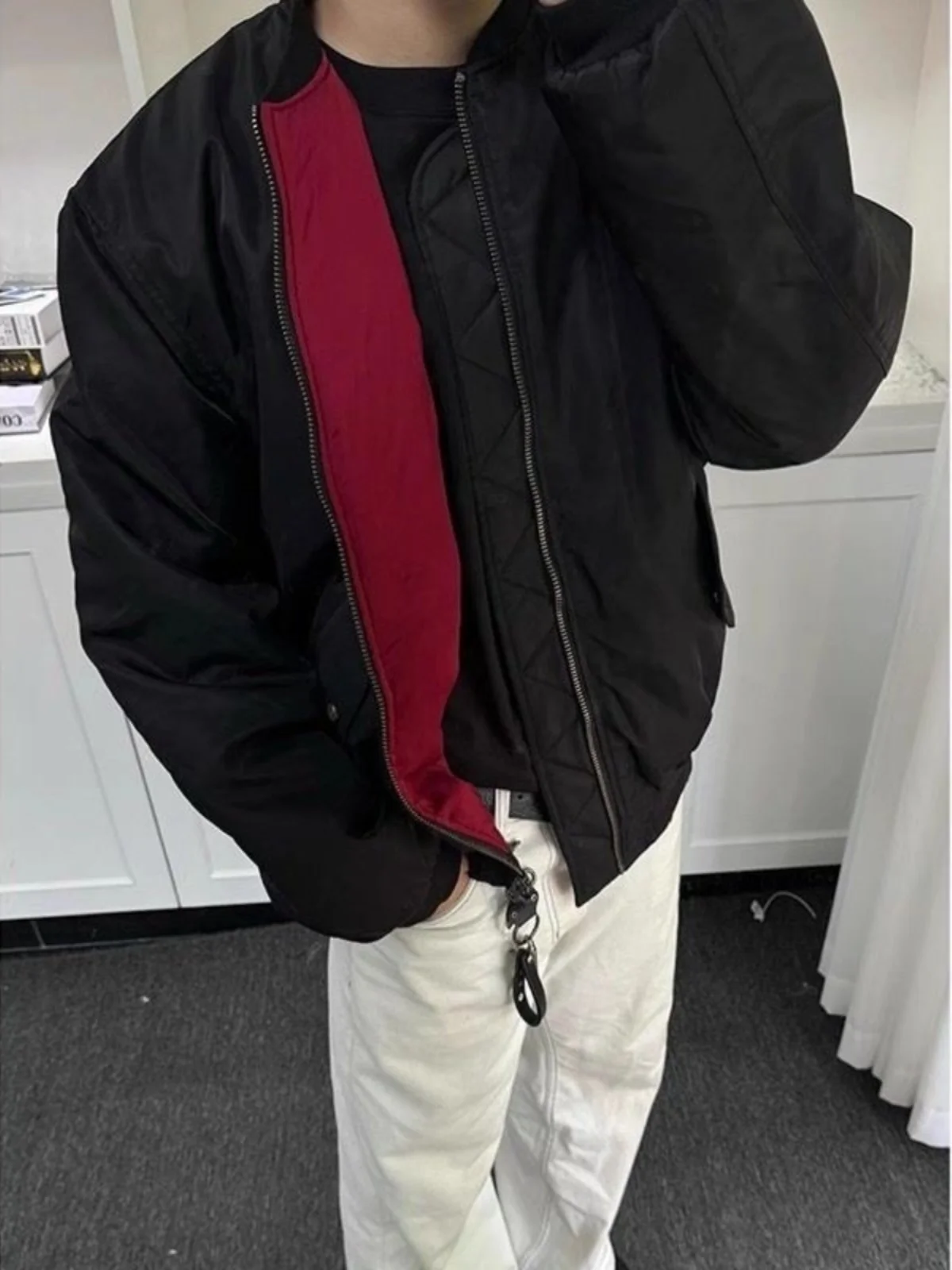 Pilot Baseball Куртка на хлопковой подкладке Верхняя одежда Мужская осенне-зимняя