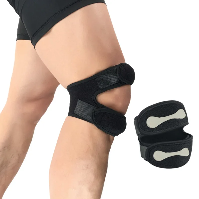 

Бандаж, эластичный спортивный коленный спортивный бандаж, наколенники, спортивный бандаж, ремешок для футбола, ленточный бандаж, спортивный баскетбольный протектор коленного сустава
