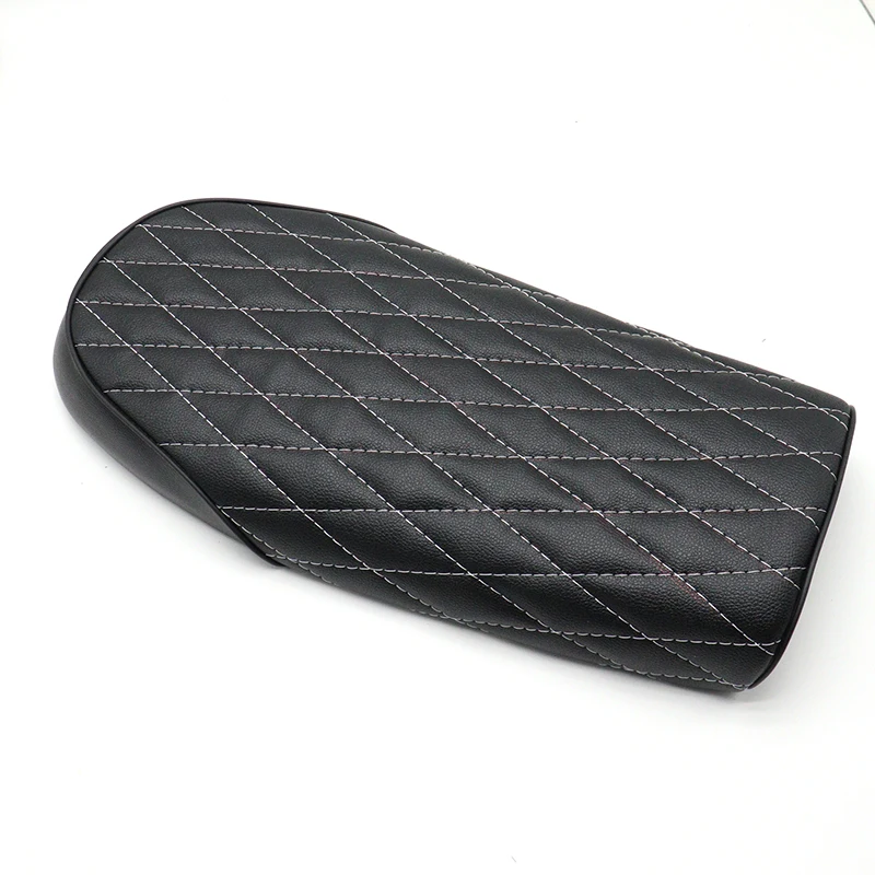 

Seat Bag Fit For Motorcycle Retro Cushion CG125 Seat Bag Ultra Short Retro Hump Seat Bag Flat Caterpillar Seat Refitted Parts