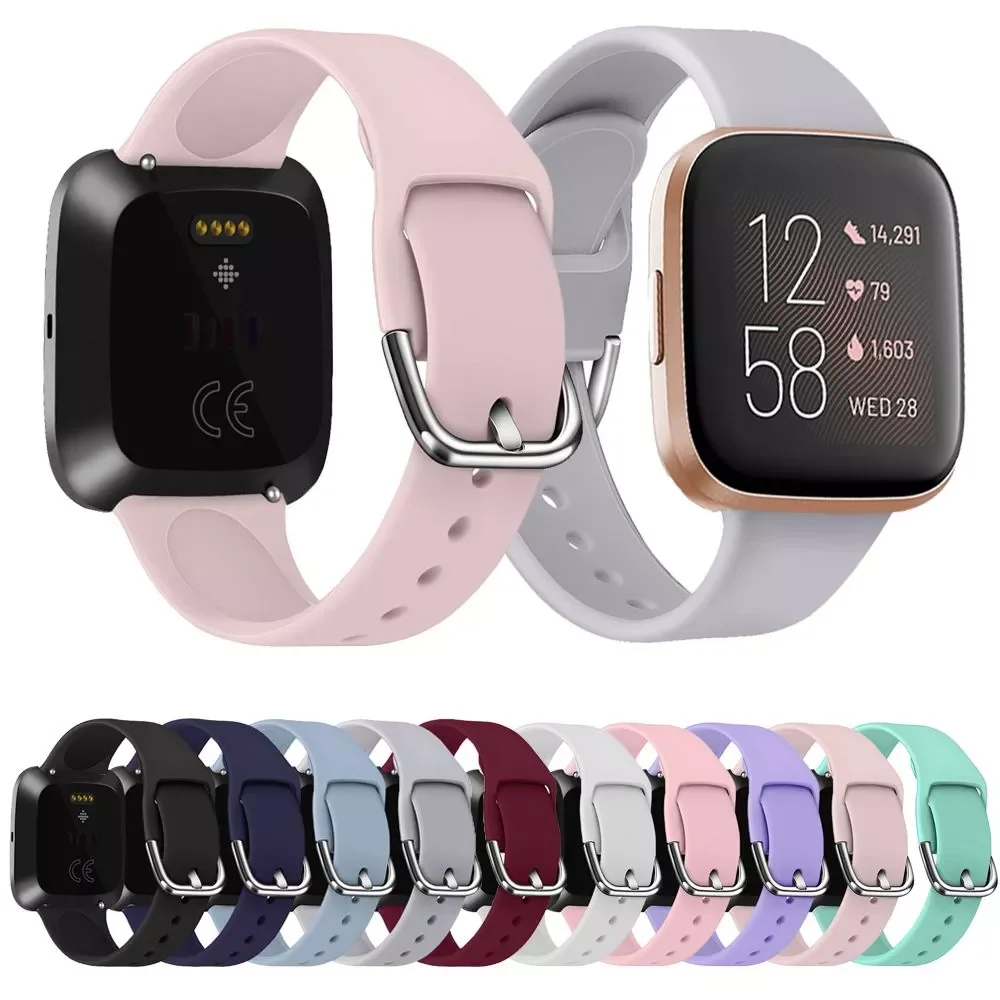 

Silicone Band for Fitbit Versa 2 1 Lite Smart Watch Replacement Strap Sport Wrist Watchband Colorful Classic Bracelet Strap
