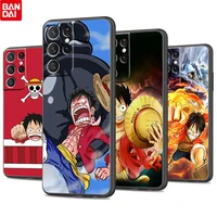 popular anime one piece for samsung galaxy s22 s21 s20 ultra plus pro s10 s9 s8 4g 5g silicone soft black phone case funda coque