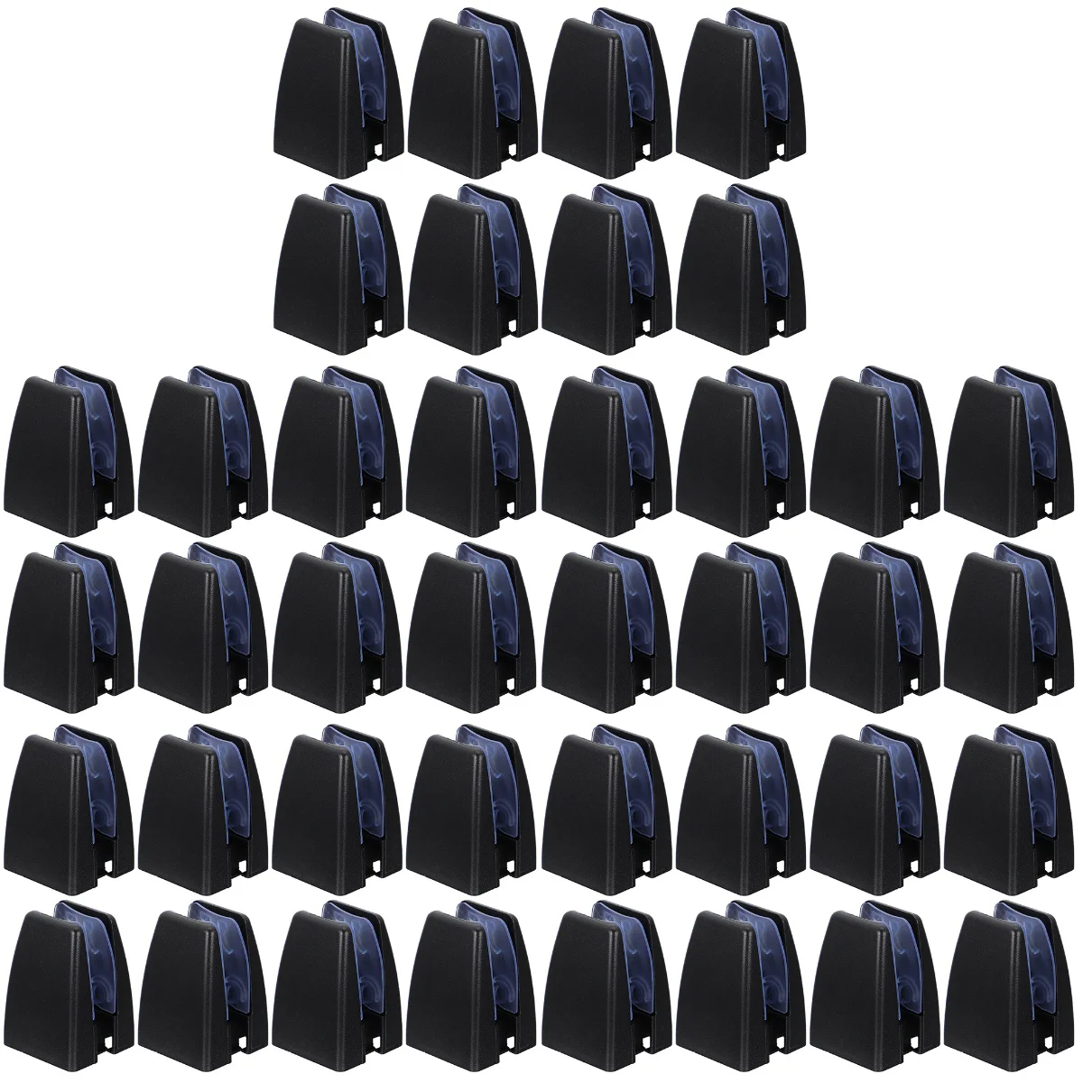 

40 pcs Office Desk Privacy Panel Clamp Panel Clips Screen Retainer Clips Desk Partition Dividers Desk Screen Divider