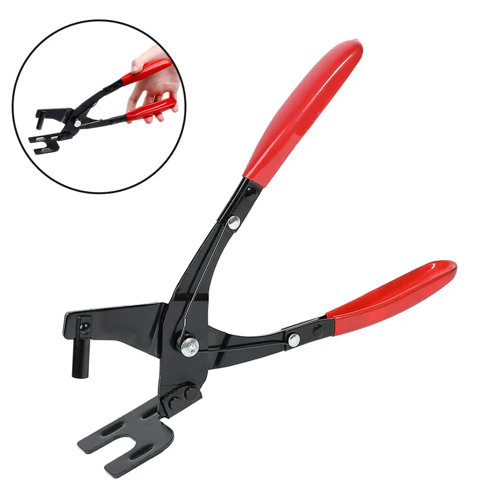 

Universal Car Exhaust Hanger Removal Plier Car Exhaust Rubber Pad Plier Puller Tool Exhaust Pipe Rubber Gasket Removal Pliers