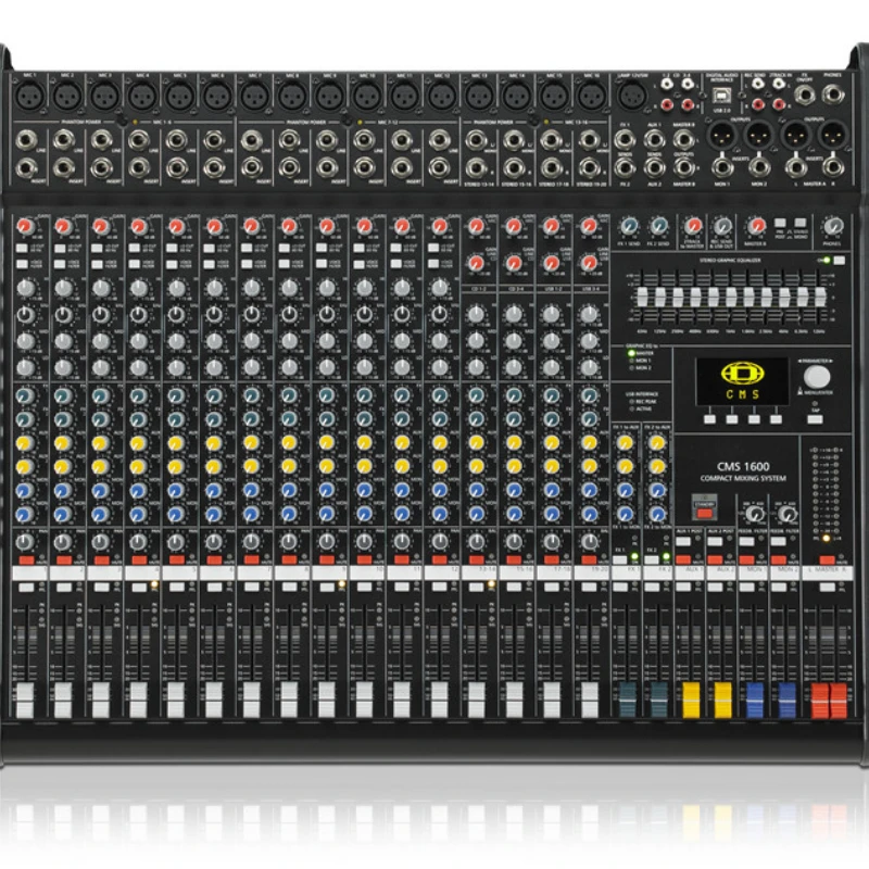 

New Superior Quality CMS 1600-3 Mixer with Double DSP effectors