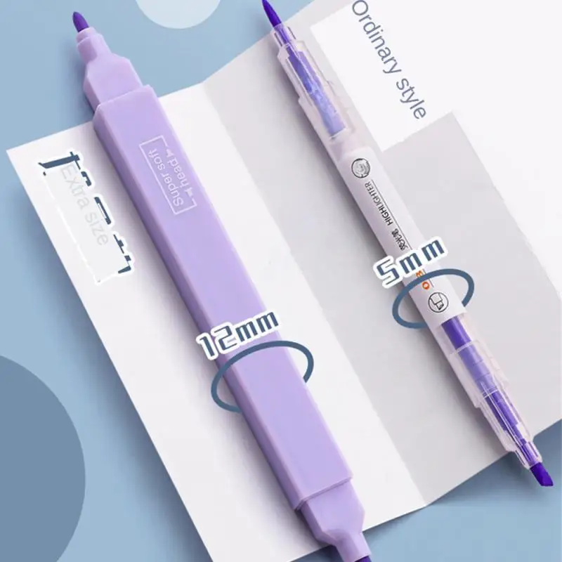 

Smooth And Comfortable Writing Mark Key Points High-capacity Textbook Highlighter Not Immersed In Ink Color Marker Pen