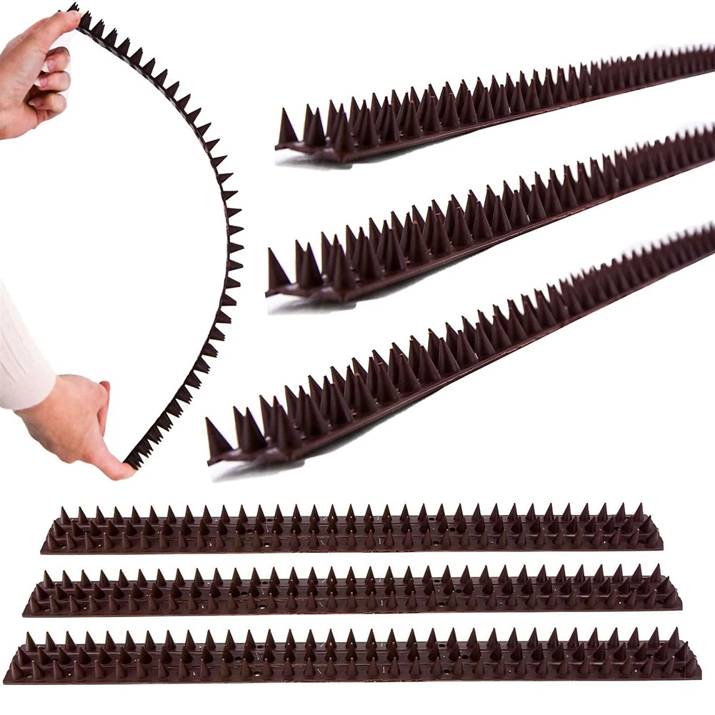 

~Spike Defender ~Plastic Bird~Repellent~ Thorn Fence~ Wall ~Spikes~Garden~ Security ~Intruder Burglar Anti ~Cat Climb~43*4*3.5cm