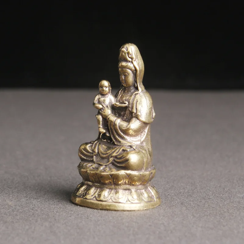 Ретро латунный Настольный орнамент для детей