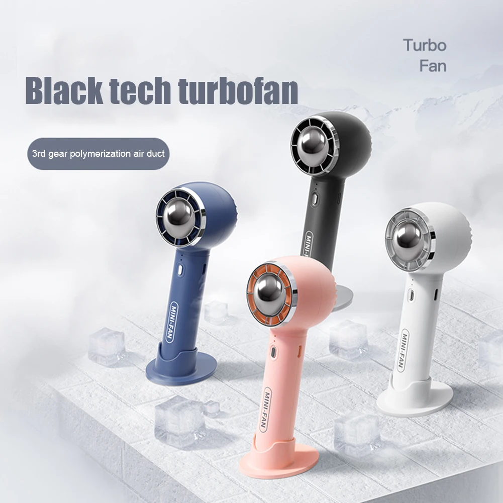 

Портативный мини-вентилятор с 3-мя скоростями и зарядкой от USB