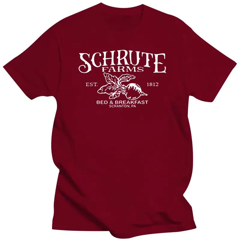 Мужская одежда Schrute Farm футболка Paper Co Inc Scranton PA The Office мужская взрослая США |