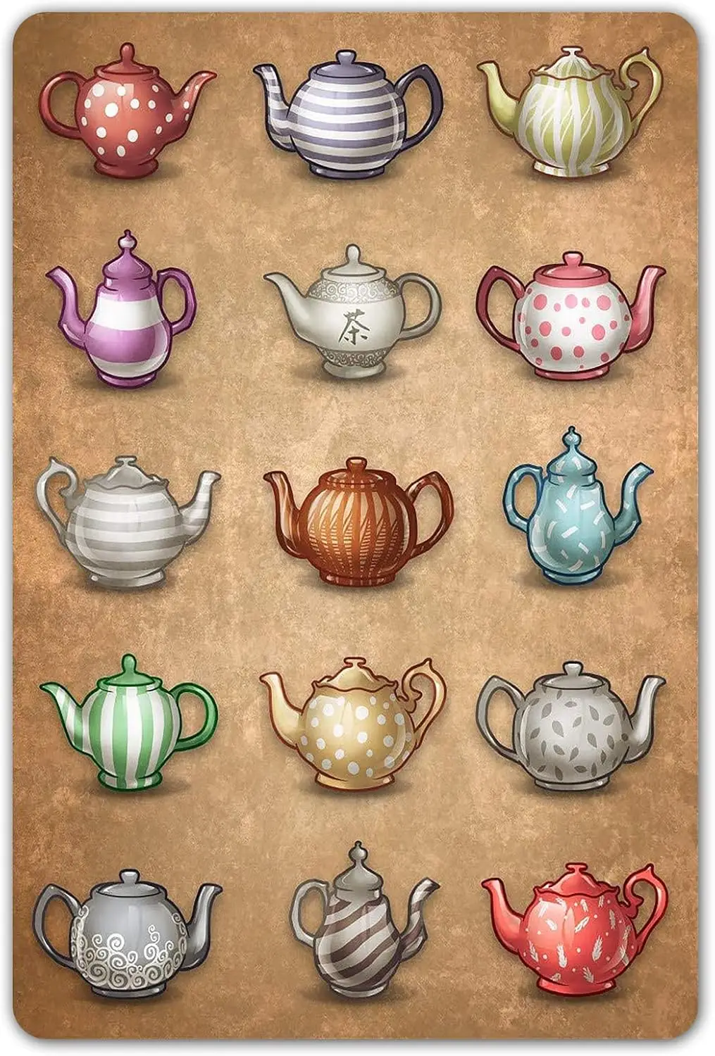 Винтажные металлические знаки Wisesign чайные чаи жестяная вывеска в винтажном