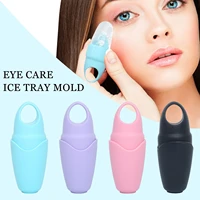 reusable facial ice roller silicone ice cube cups cooling ice cups reduce swelling eye lifting face massager skin care tool