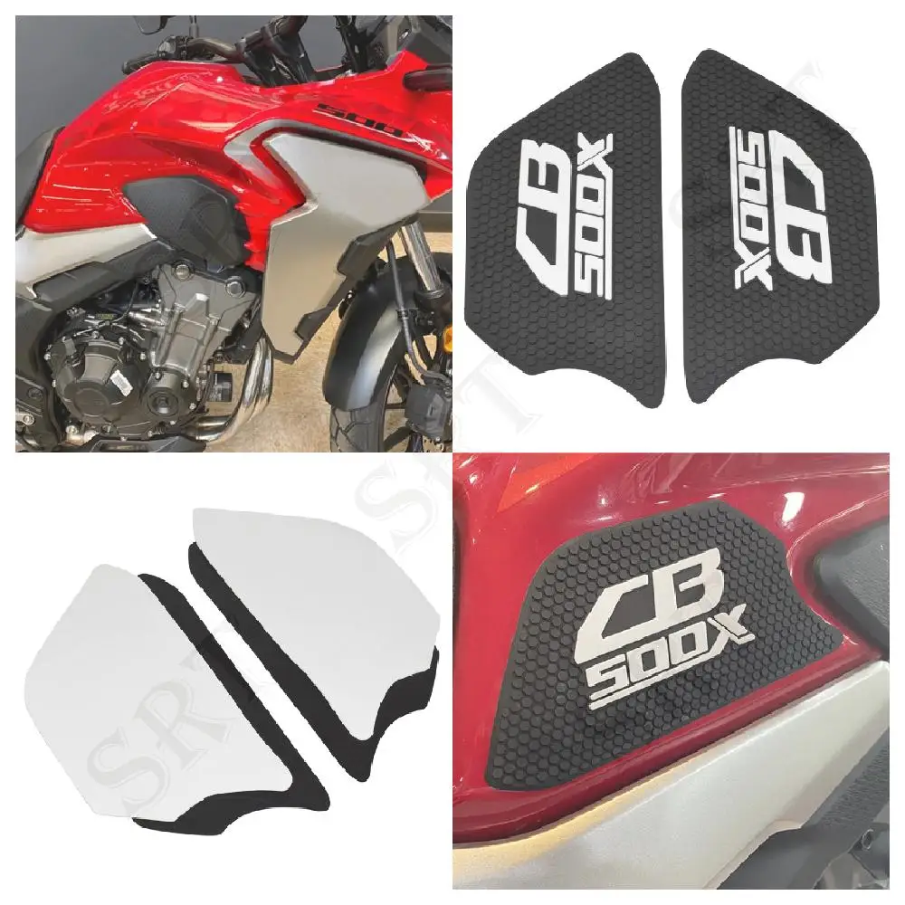 

Fit for Honda CB500X CB500 X CB 500X ABS 2019 2020 2021 2022 2023 Motorcycle TankPads Side Tank Knee Traction Anti Slip Grip Pad