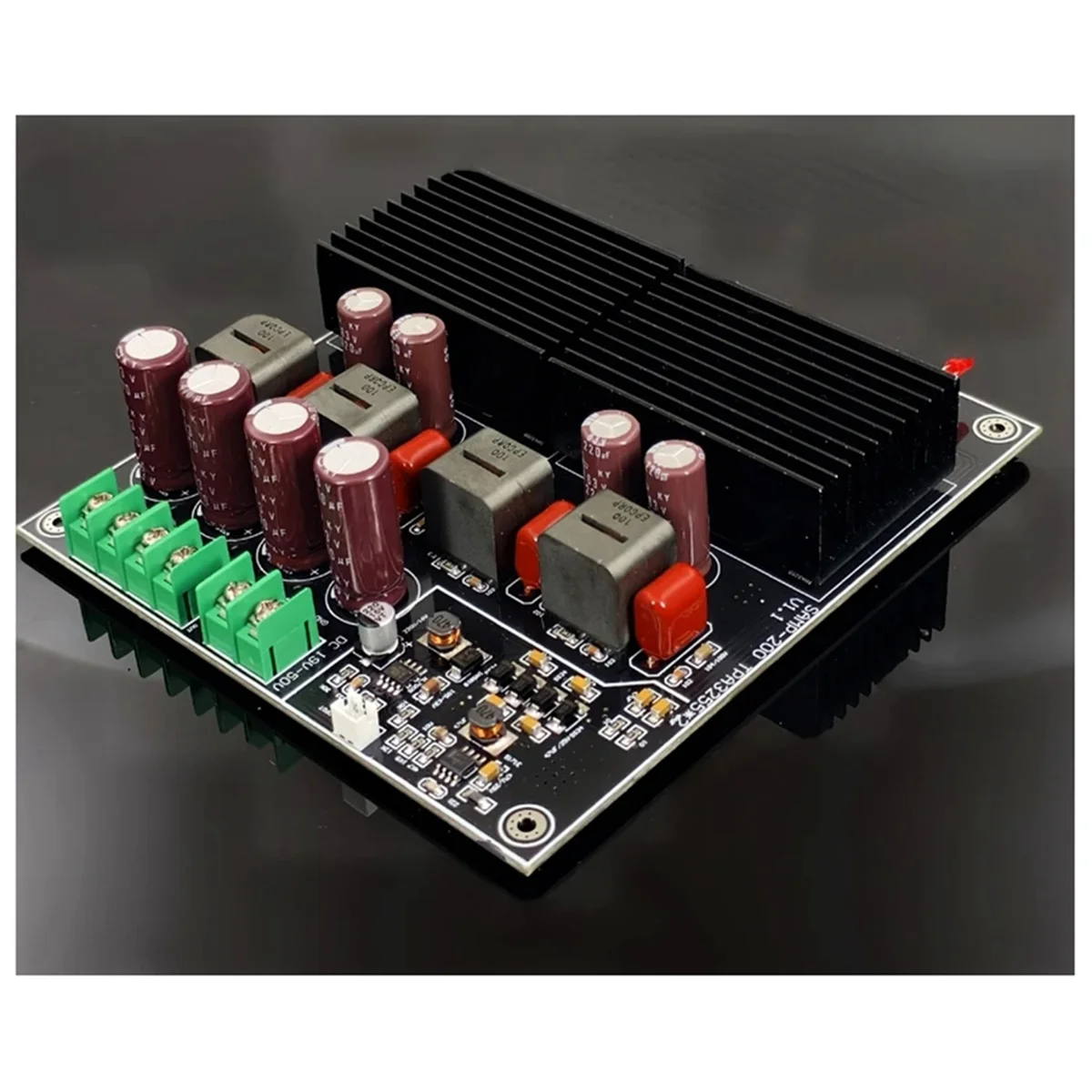 Фото SAMP-200 HIFI двухъядерный TPA3255 плата стереоусилителя 2-канальный 600 Вт + 600 Вт цифровой усилитель мощности класса D TL072 OP AMP №5