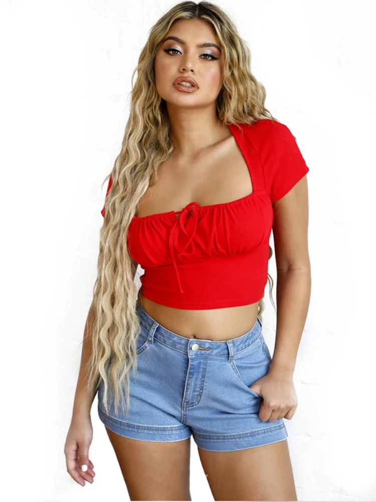 

Женские модные повседневные Летние крутые женские джинсовые шорты с завышенной талией с меховой подкладкой и вырезами на штанинах искусст...