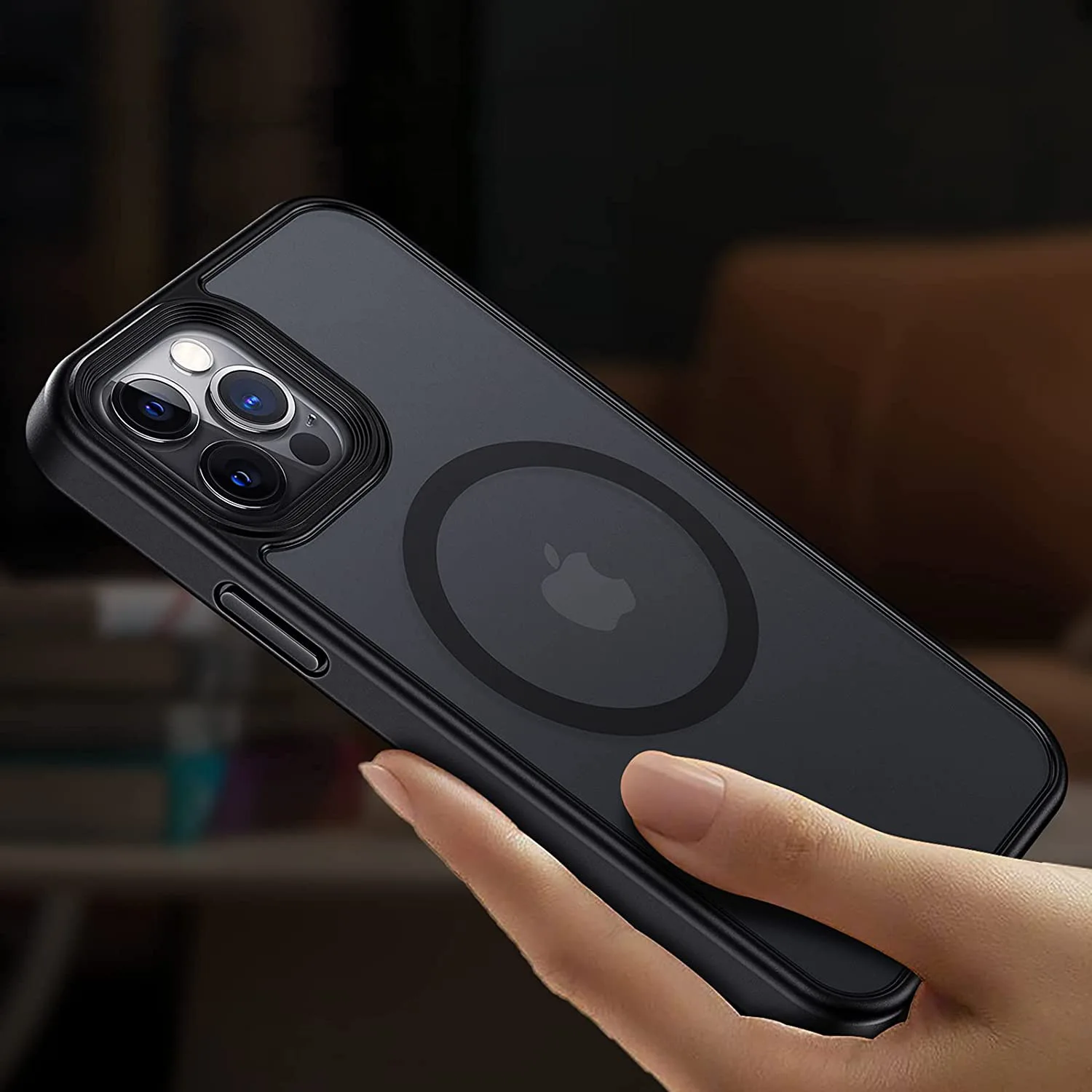 

Shockproof For iPhone 14 Plus Magnetic charging Matte Camera Protection Case For iPhone 14 13 12 11 Pro Max Matte Phone Case