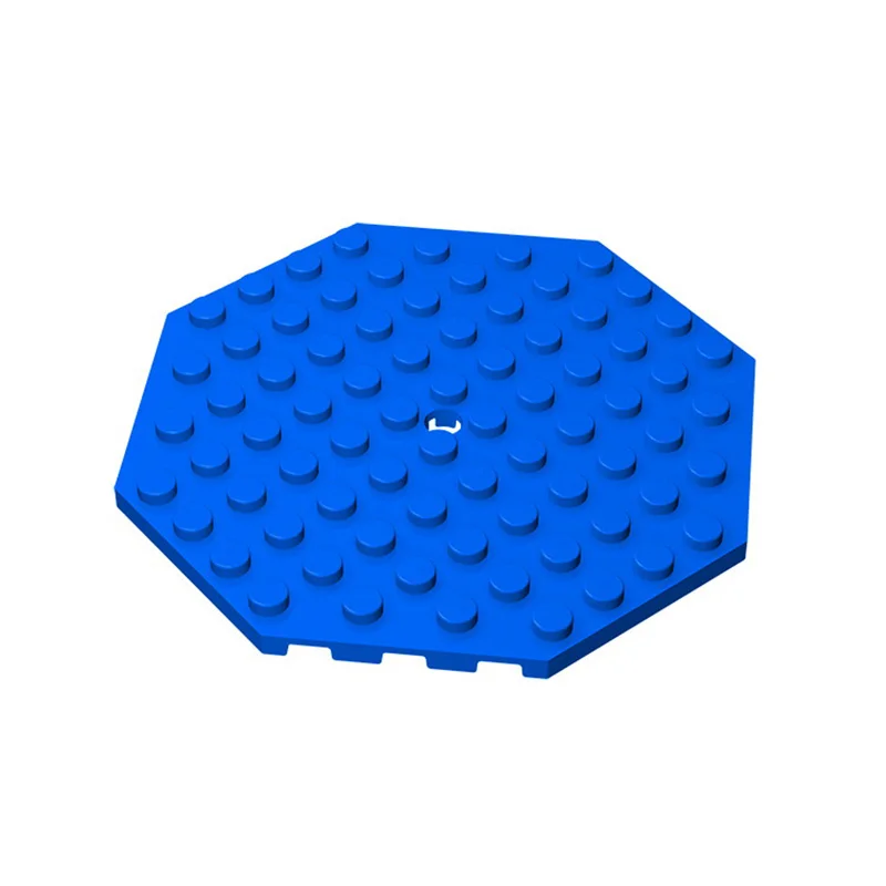

MOC 1PCS Replaceable Assembles Particles 89523 10x10 Octagonal Middle Perforated Plate Bricks Building Block High-Tech Part