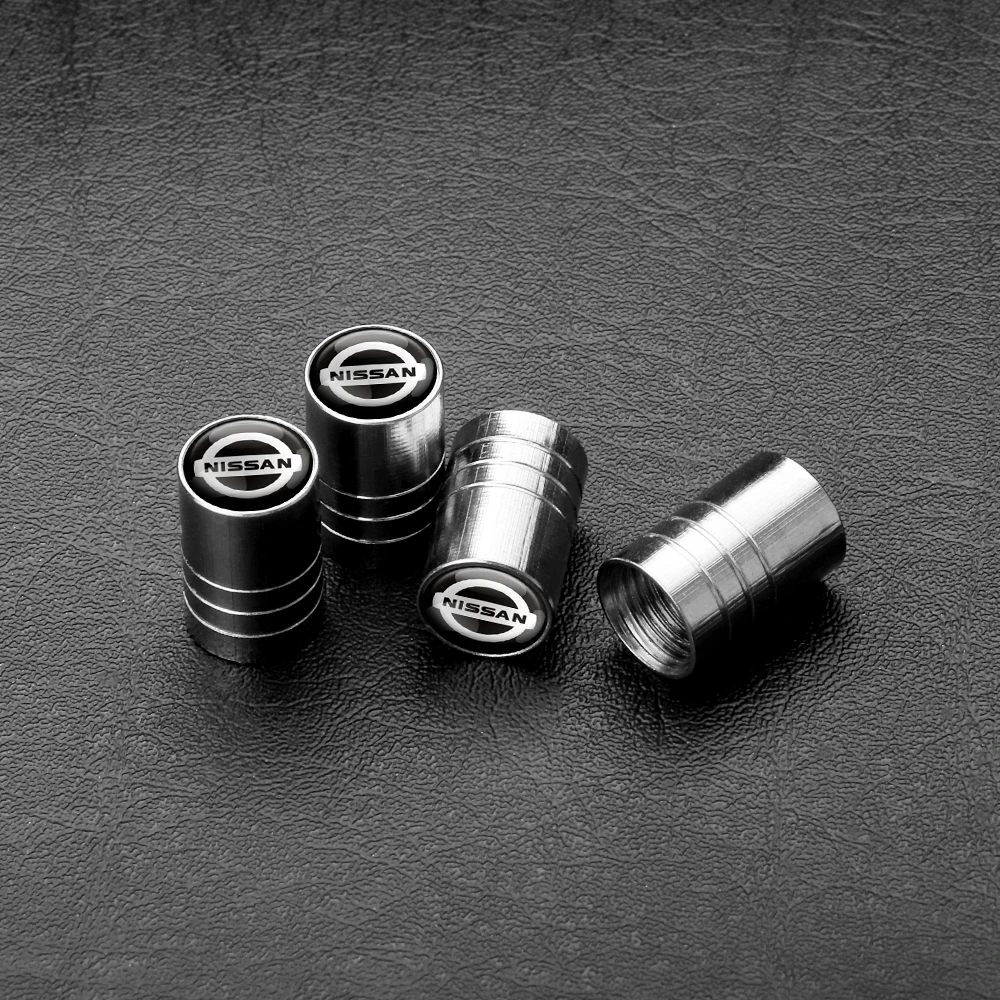 

4 шт., крышка клапана автомобильной шины из сплава, болт воздушной крышки, крепежные аксессуары для Nissan Nismo X-Trail Almera Qashqai Juke Teana J32 Skyline