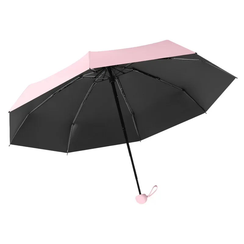 

Мини-зонт в виде капсулы, карманный зонтик от солнца, защита от УФ-лучей, Портативный Женский зонтик от дождя, солнечный зонтик