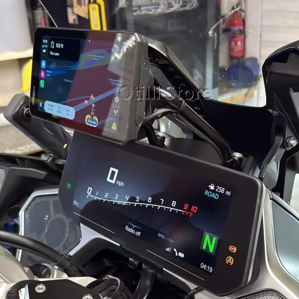 Держатель для телефона и GPS-навигатора на ветровое стекло для мотоциклов BMW R 1300 RT R1300RT R1300 RT 2025 2026, аксессуары для мотоциклов (art.: 3920dba6affdb) - 3920dba6affdb
