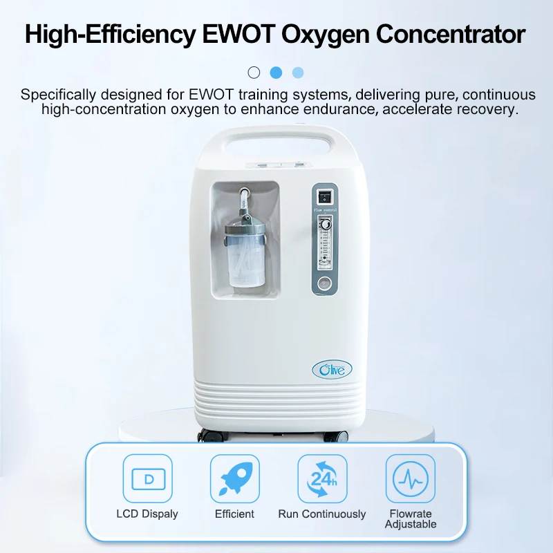 Фото Olive HIIT IHHT Training EWOT Training System 96% e Therapy EWOT 10l e Концентратор с резервуаром емкостью 1000л №2