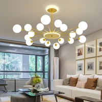modern nordic ceiling lights for bedroom living room decoration hardwareglass indoor lighting plafond led g9 bulb ceiling lamp