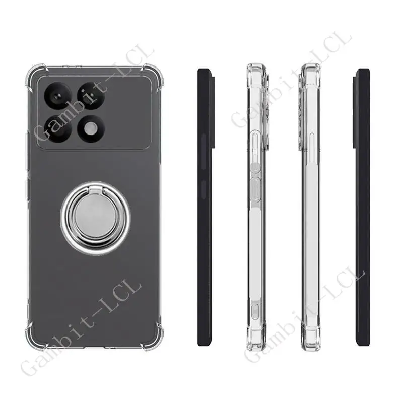 Мягкий силиконовый чехол из ТПУ Для Xiaomi Poco F6 Pro Redmi K70 K70E K70Pro RedmiK70