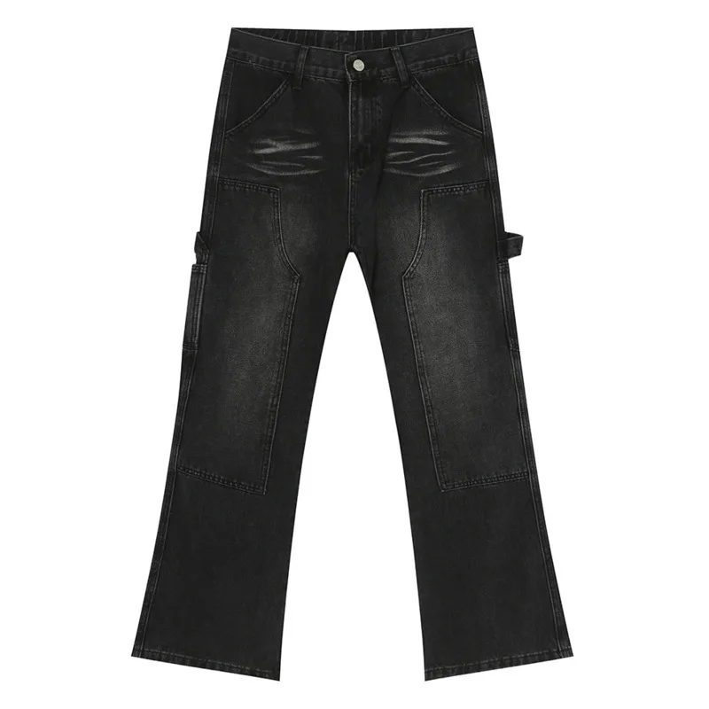 Мужская одежда в американском стиле повседневные свободные мужские прямые