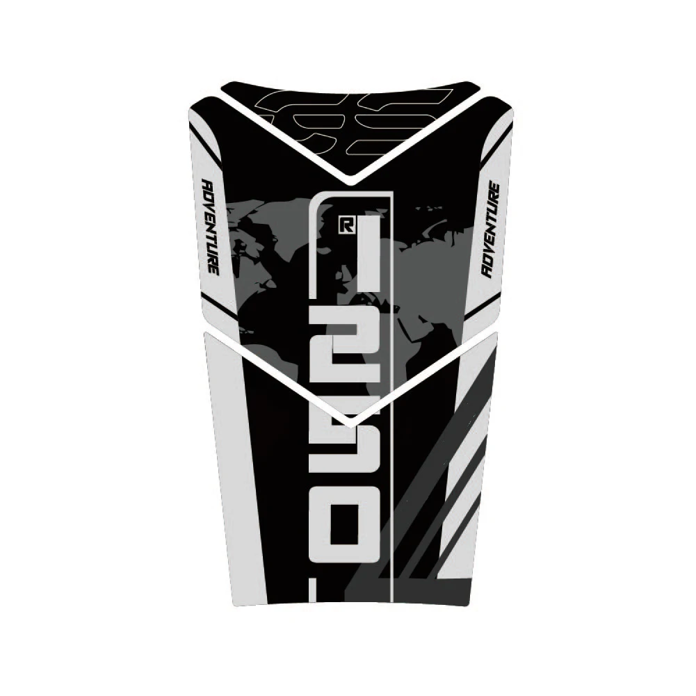 Наклейки на бак для BMW R 1250 GS R1250GS Adv Adventure HP Triple Black 2018-2021 мотоциклетный 3D топливный