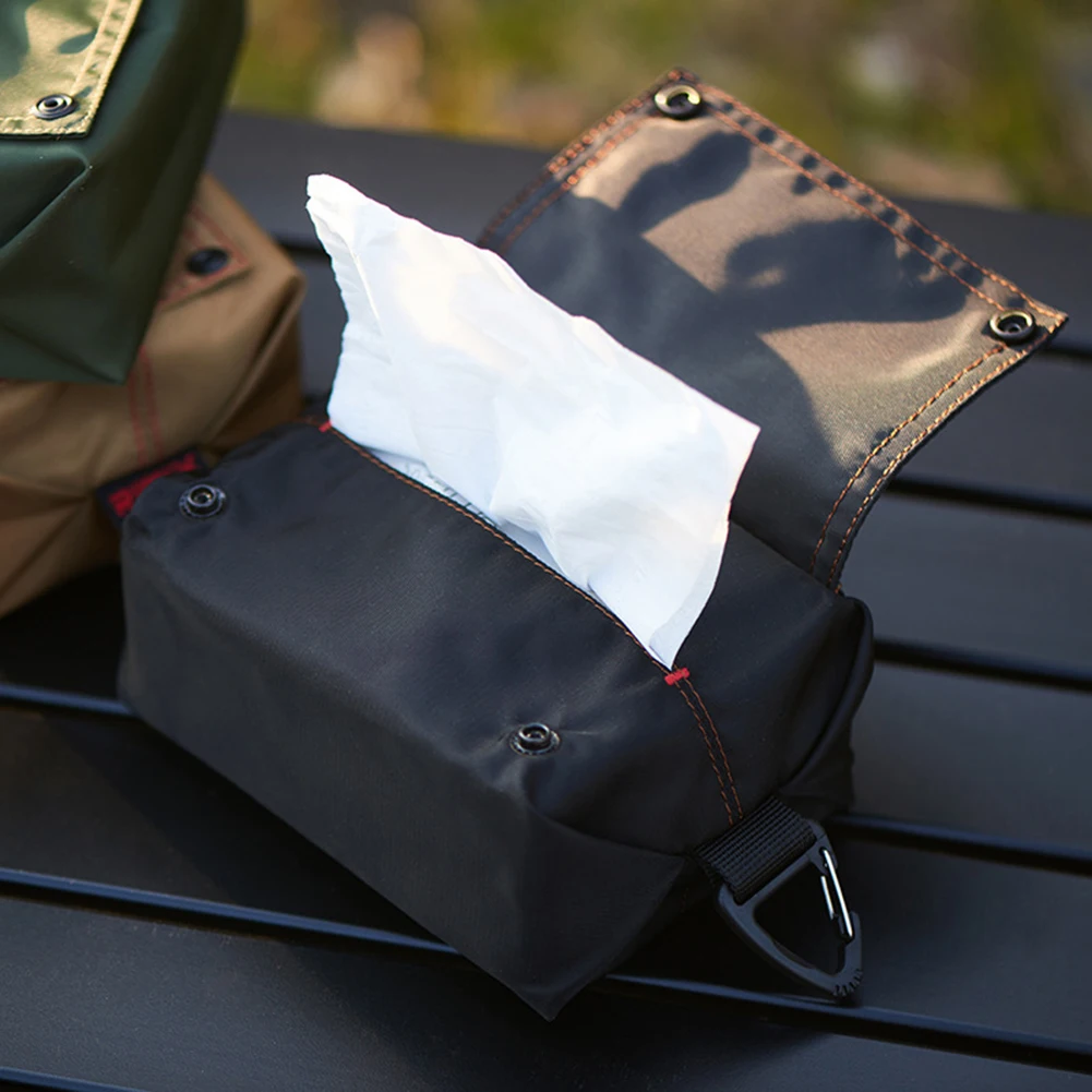 

Tissue Holder Bag Waterproof Napkin Paper Tissue Case Toilet Paper Dispenser Box Holder Storage Bag for Outdoor Camping Hiking
