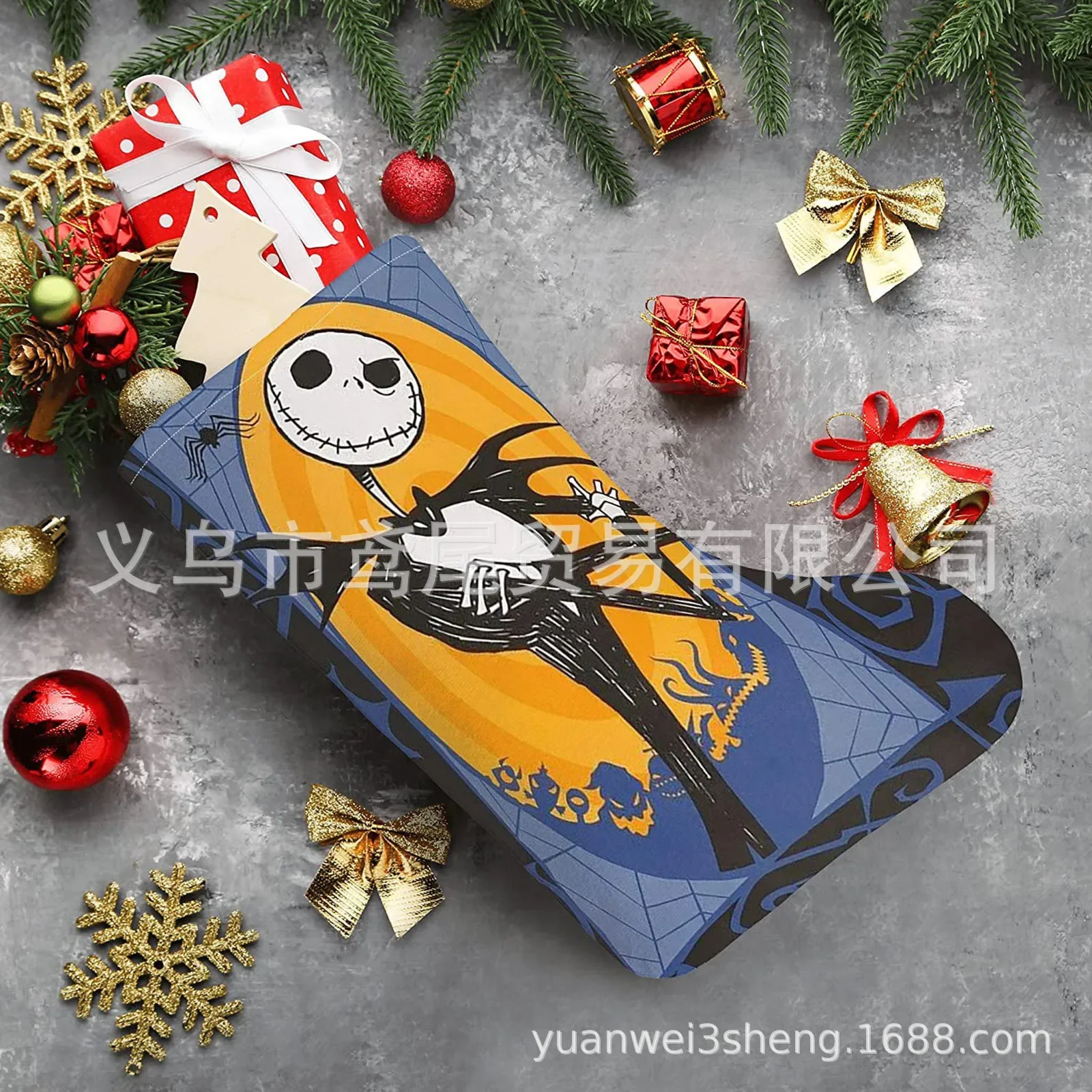 5 шт. носки Ночь перед Рождеством Джек Скеллингтон Салли кулон праздничное