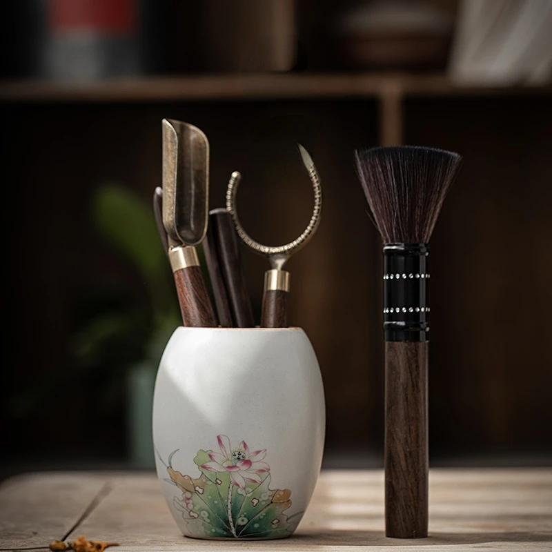 

Gift Tea Ceremony Six Gentlemen Quality Tools Premium Six Gentlemen Chinese Style Traditional Kuusi Messieuria Accessories