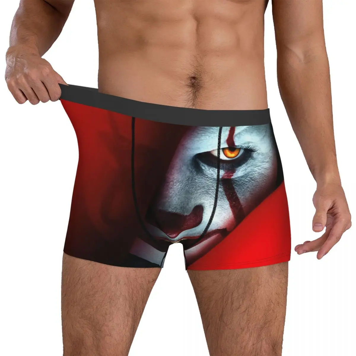 

Нижнее белье с принтом клоуна из фильма «Улыбка»