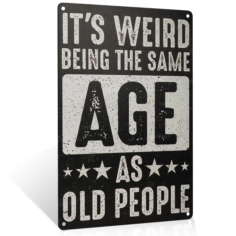 dingleiever It's Weird The Same Age металлические настенные рисунки для дома офиса спальни